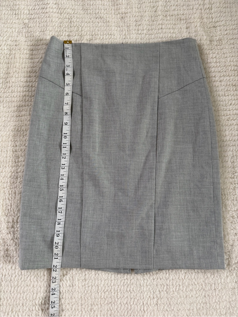 The Limited Light Grey Pencil Skirt - Sleek Office Staple